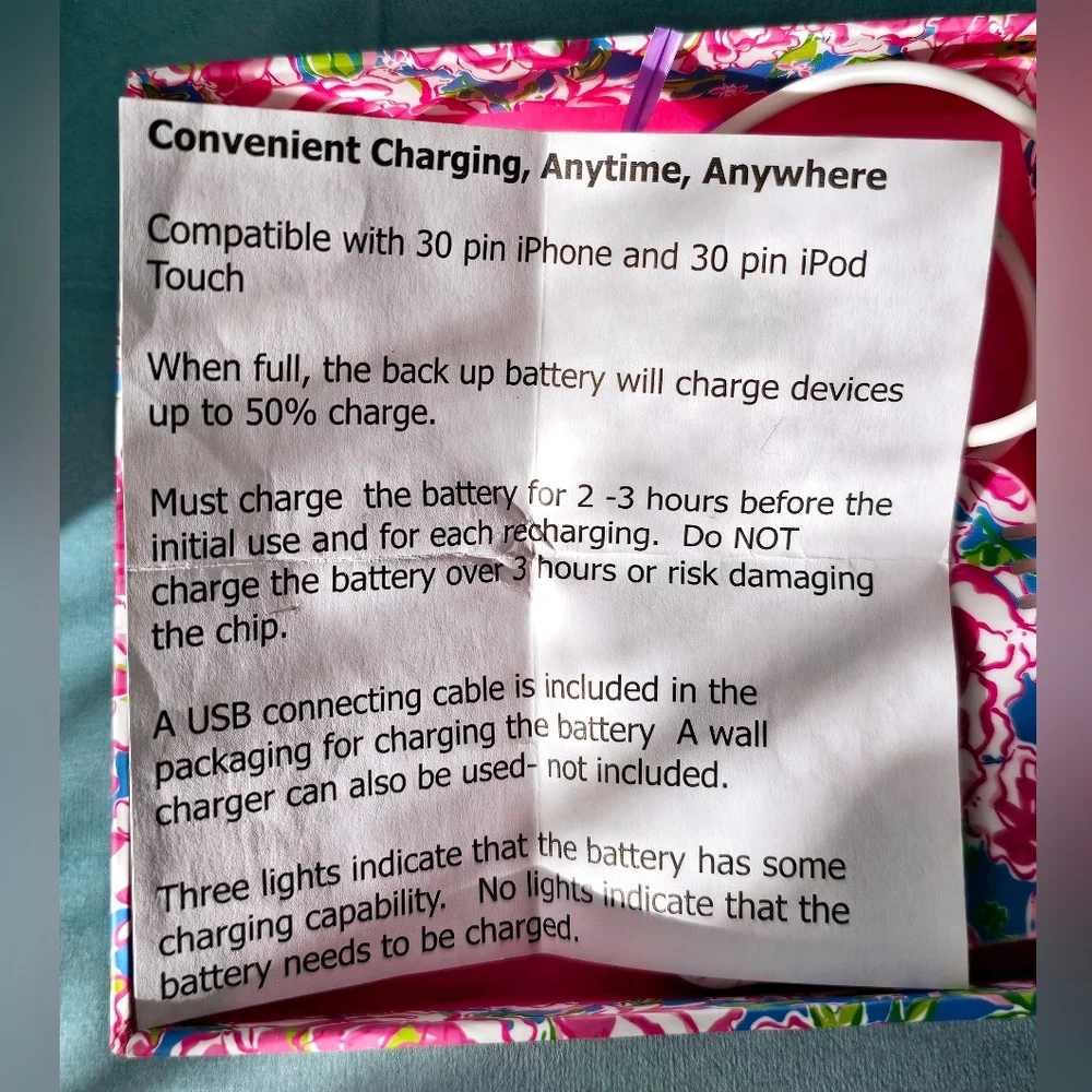Lilly Pulitzer Charger - Lucky Charms